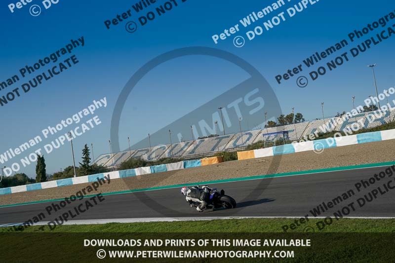 25 to 27th november 2017;Jerez;event digital images;motorbikes;no limits;peter wileman photography;trackday;trackday digital images